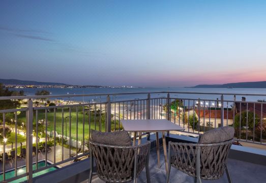 조식 뷔페 전경