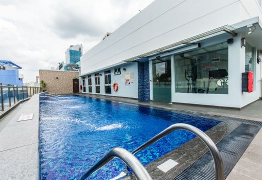 이비스 버젯 싱가포르 클라크 키의 조식 공간