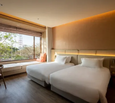 ห้องดีลักซ์ เตียงใหญ่ 2 เตียง