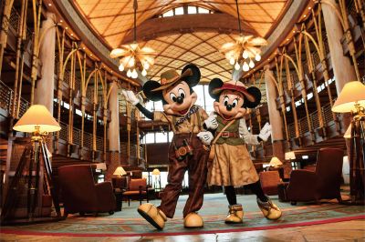 共有エリア ディズニー エクスプローラーズ ロッジの写真