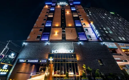 SKY HOTEL Отели рядом с достопримечательностью «Kangnam University»
