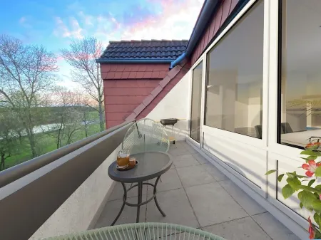 Luxury maisonette apartment - Become a king in the dream world of Beerfelde