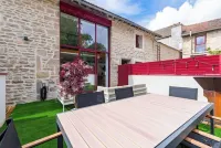 Charmante Maison Climatisée Avec son Jardin à 10 Minutes de Dijon