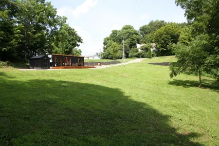 New Modern Shipping Container Home | Private Hot Tub | Hocking Hills