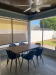All dogs OK, infant/kid friendly, golf cart incl, 0.5 mi to beach