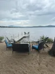 Lakefront home on Ossipee Lake with dock and gorgeous views