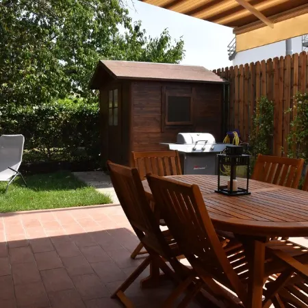 Seaside house with private garden