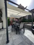 Two bedroom apartment with private yard, right 300m from the center.