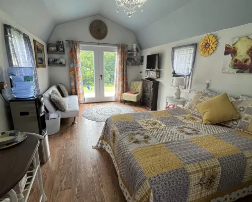 Star glazing Tiny house off grid peaceful Stone Mountain State Park and Fire pit Hotels in Traphill