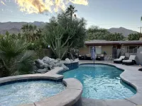 Boho-chic, Salt water, Poolside Firepit, Al-fresco dining