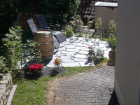 Modern vacation apartment in Bitburg-Stadt, with its own outdoor wellness area ビットブルクのホテル