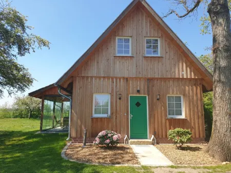 New holiday home on an old farm plot directly on the nature reserve
