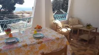 Attic with sea view just 30 meters from the beaches with parking space in the courtyard! Hotel a Cala Gonone