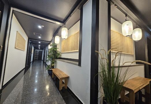 호텔 욕조 시설