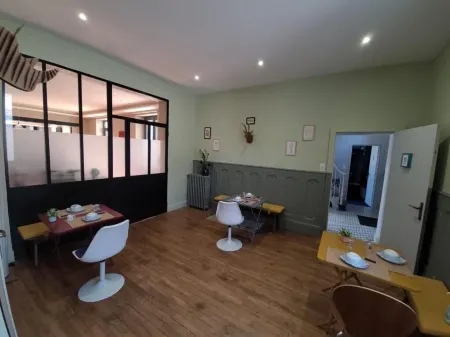 La Longère de Neuville-Futuroscope-Poitiers Отели в г. Мирбо