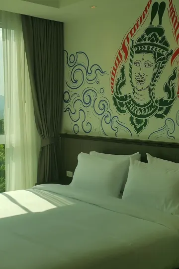 ห้องจูเนียร์สตูดิโอสวีท, เตียงคิงไซส์ 1 เตียง, วิวสวน