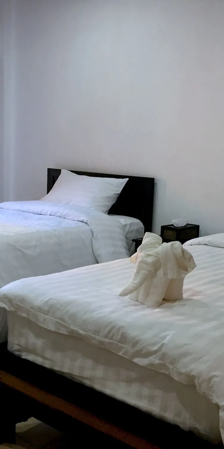 ห้องพักสำหรับสามท่านพร้อมระเบียง