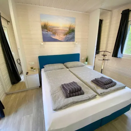 Wassermann vacation home with box-spring beds and large terrace