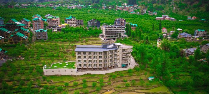 Justa Grand View Resort & Spa, Manali Hotels in Manāli
