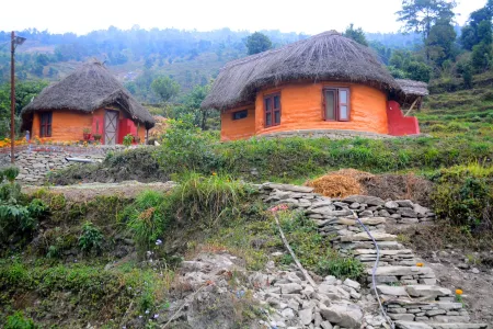 Indreni Organic Farm and Homestay - Hostel Отели в г. Каскикот