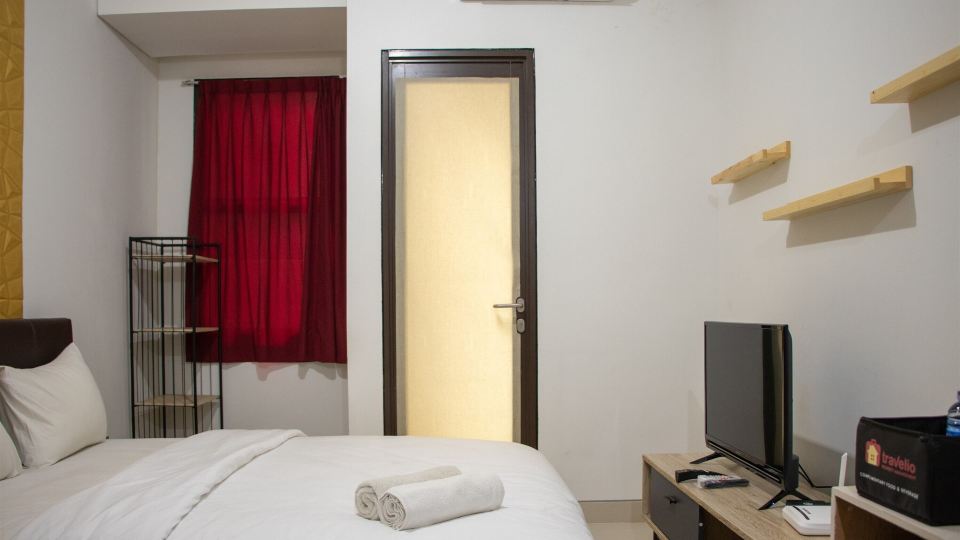 ห้องสตูดิโอที่เรียบหรูและดีเด่น ณ Transpark Cibubur Apartment