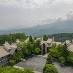 5성급 3베드 3욕실 풀, 벽난로가 있는 고요한 전망