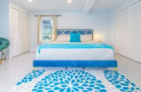 海灘附近帶私人泳池和燒烤區的四居室別墅