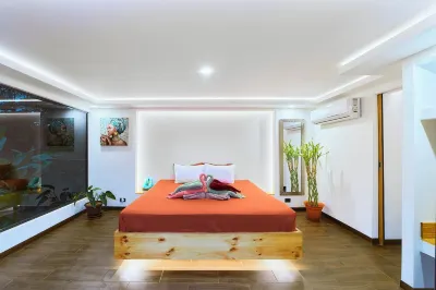 Charming 2-bedroom villa with WiFi, AC, Pool in vibrant Playa Negra,Puerto Viejo Các khách sạn ở 