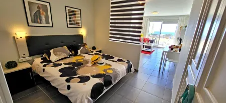 Apartment BUENA VISTA (Palm Garden) Morro Jable, sea view, pool Отели в г. Морро Хабле