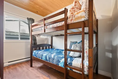 Rarely offered 2 waterfront cottages with 2 hot tubs side by side!