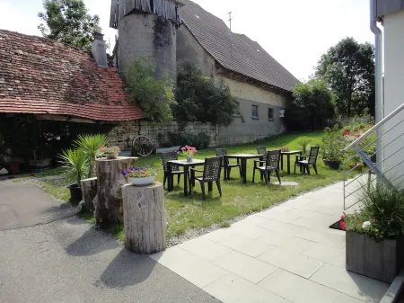 Gasthof Reiterstuben Apartment "Elle" 55m2 in a quiet rural location