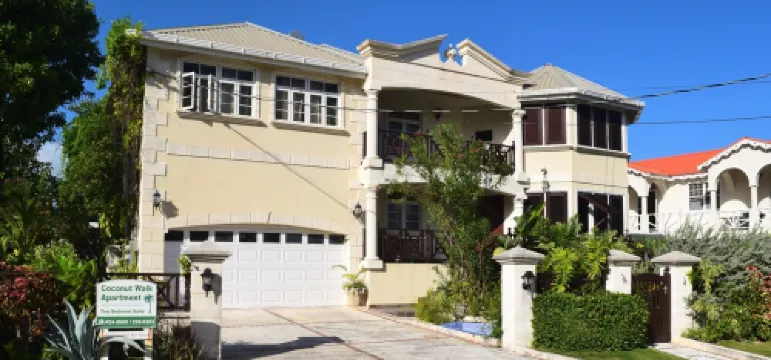A Luxury, Beach Front, Two Bedroom Suite with large balcony.