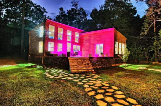 Modern wood infused Cabin