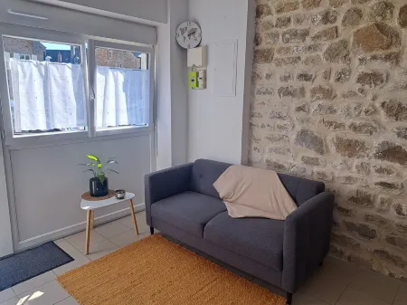 Appartement Baie du Mont st Michel Отели в г. Авранш