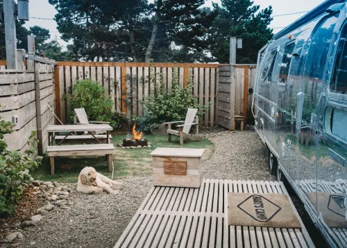 Hart’s Camp Airstream Hotel & RV Park Hotels in Pacific City