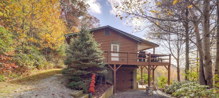 Secluded Lenoir Cabin 4 Mi to Dtwn Blowing Rock Hotels in Caldwell County