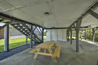 Oak Island Beach Abode w/ Deck: Walk to Shore! - Beach