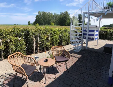 Serene waterview Retreat 2 bedrooms in Mönkebude, Germany