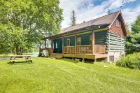 Dock, Fire Pit Historic Lakefront Cabin in Mercer - Pet friendly