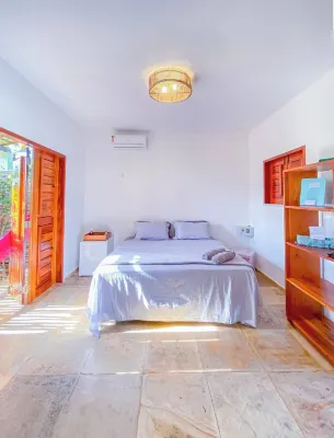 Spacious bungalow with private balcony Hotels in Guajiru