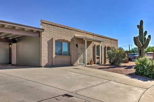 Sun-Dappled Tucson Home w/ Patio & Grill! - Condos