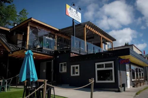 charming cottage suite perched just above the heart of Lower Gibsons Hotels in Gibsons