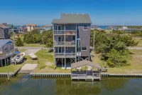 Spacious, newly remodeled, canal front home located in Avon, NC.