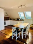 Modern vacation apartment with Baltic Sea view and balcony for 6 people