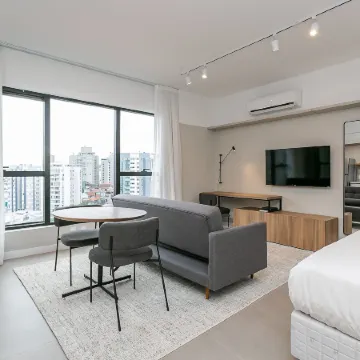 Studios Tower by Viva - Prédio Com Piscina e Estacionamento No Centro de Floripa