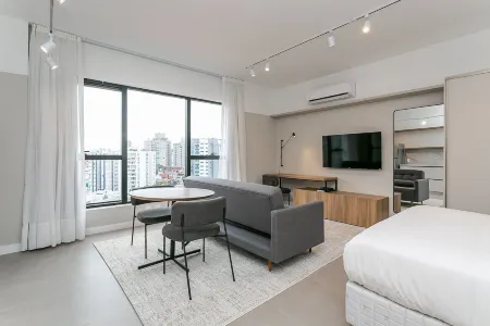 Studios Tower by Viva - Prédio Com Piscina e Estacionamento No Centro de Floripa