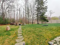 Spacious Pondside Firepit Retreat w/ Outdoor Dining, Grill & Firepit Near Acadia Hotels in Lamoine