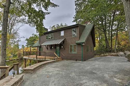 Waterfront Highland Lake Home w/ Deck+Private Dock - 3-Star