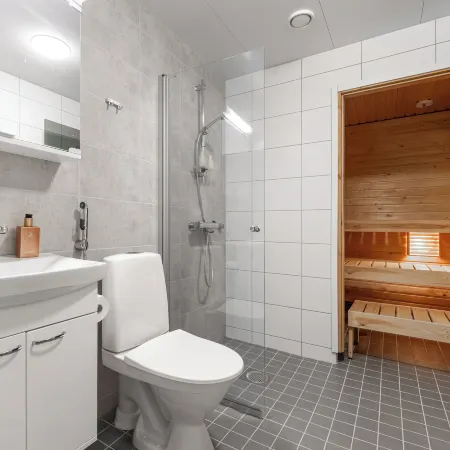 Stylish Nordic 2BR Apartment with Sauna