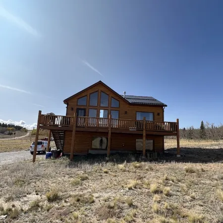 Brand New 4-bedroom cabin/stunning views/king bed, Hot Tub!!!